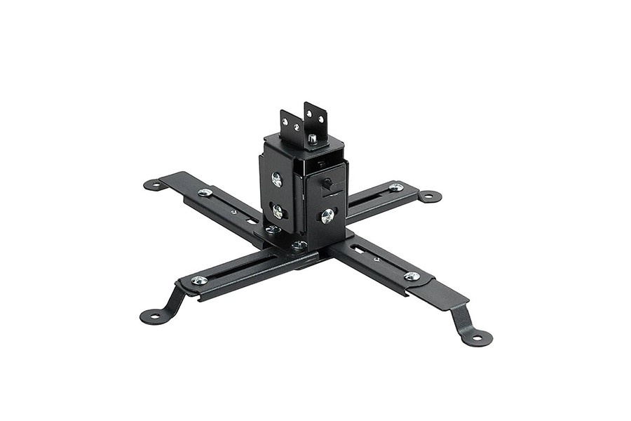 Universal 360° Swivel Projector Mount – Black view 2
